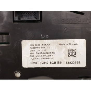 Recambio de cuadro instrumentos para ford focus iii 1.6 tdci referencia OEM IAM BM5T10849BCB  