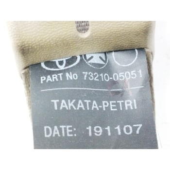 Recambio de cinturon seguridad delantero derecho para toyota avensis berlina (t25) 2.2 d-4d cat referencia OEM IAM 7321005051  