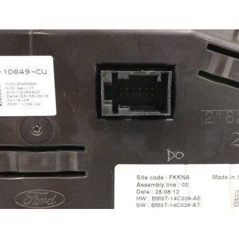 Recambio de cuadro instrumentos para ford c-max trend referencia OEM IAM BM5T10849CU  