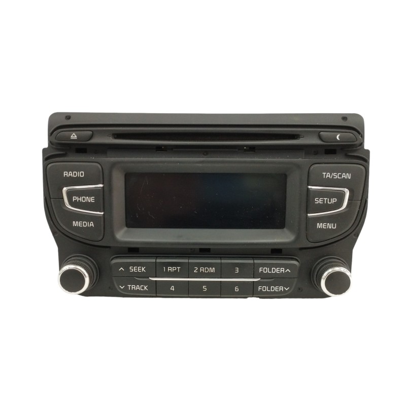 Recambio de sistema audio / radio cd para kia cee´d 1.4 cat referencia OEM IAM 96170A2600WK  