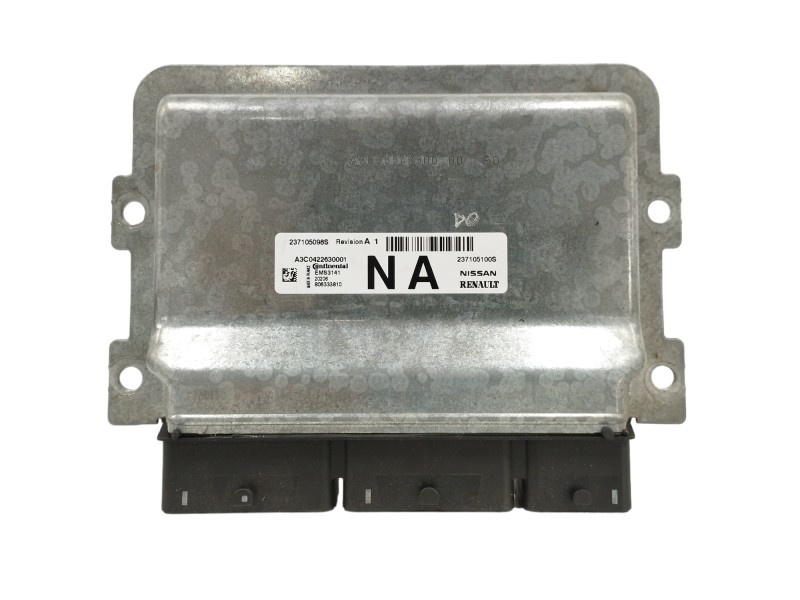 Recambio de centralita motor uce para dacia sandero 1.0 tce cat referencia OEM IAM 237105100S A3C0422630001 Recambio de centralita motor uce para dacia sandero 1.0 tce cat referencia OEM IAM 237105100S A3C0422630001