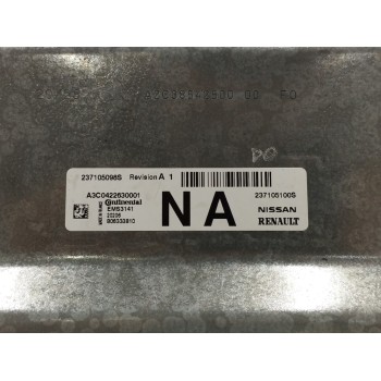 Recambio de centralita motor uce para dacia sandero 1.0 tce cat referencia OEM IAM 237105100S A3C0422630001 