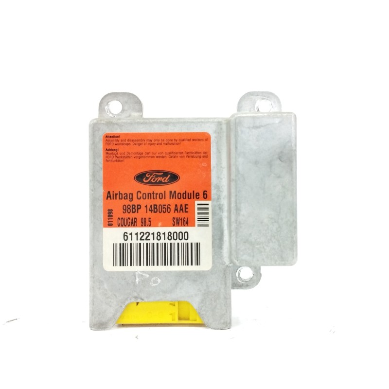 Recambio de centralita airbag para ford cougar (mc) 2.5 v6 24v cat referencia OEM IAM 98BP14B056AAE  