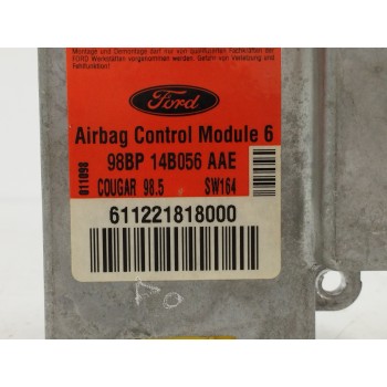 Recambio de centralita airbag para ford cougar (mc) 2.5 v6 24v cat referencia OEM IAM 98BP14B056AAE  