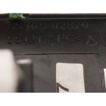 Recambio de moldura para toyota auris touring sports (e18) 1.8 16v cat (híbrido) referencia OEM IAM 5540502870 MARCO PANTALLA 