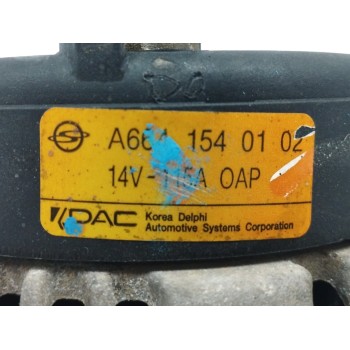 Recambio de alternador para ssangyong actyon 2.0 td cat referencia OEM IAM A6641540102 115A 