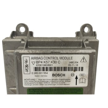Recambio de centralita airbag para mazda 3 berlina (bk) 1.6 cd diesel cat referencia OEM IAM BP4K57K30C 0285001554 