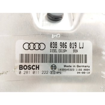 Recambio de centralita motor uce para audi a4 berlina (8e) 1.9 tdi (96kw) referencia OEM IAM 038906019LJ 0281011222 