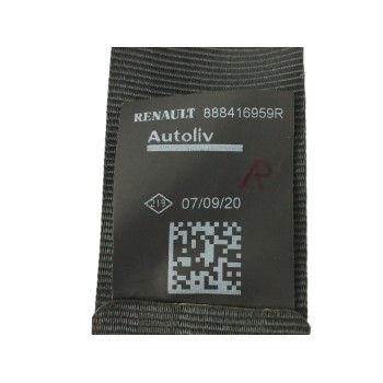 Recambio de cinturon seguridad trasero izquierdo para dacia sandero 1.0 tce cat referencia OEM IAM 888416959R  