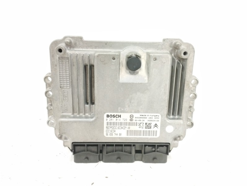 Recambio de centralita motor uce para citroën c4 picasso sx referencia OEM IAM 9665674480 0281014729 