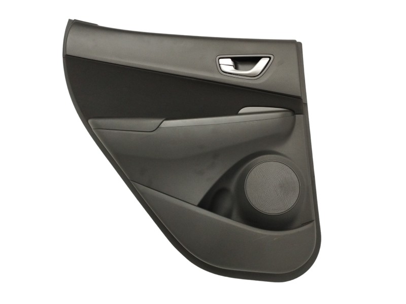 Recambio de guarnecido puerta trasera izquierda para hyundai kona 1.0 tgdi cat referencia OEM IAM 83351J9000 NEGRO 
