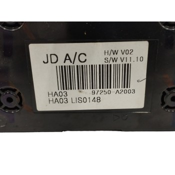 Recambio de mando calefaccion / aire acondicionado para kia cee´d 1.4 cat referencia OEM IAM 97250A2003  