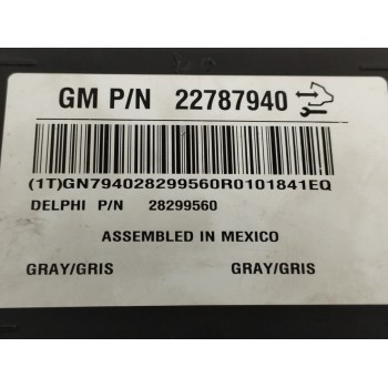 Recambio de modulo electronico para opel antara 2.2 cdti cat (a 22 dm / lnq) referencia OEM IAM 22787940 OBSERVAR FOTOS 28299560
