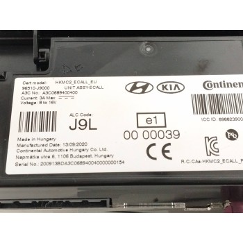 Recambio de modulo electronico para hyundai kona 1.0 tgdi cat referencia OEM IAM 96510J9000  