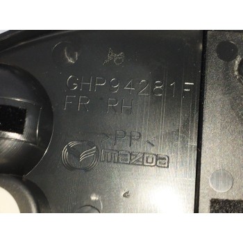 Recambio de guarnecido puerta delantera derecha para mazda 6 station wagon (gj, gl) 2.2 d referencia OEM IAM GHP94281F NEGRO 