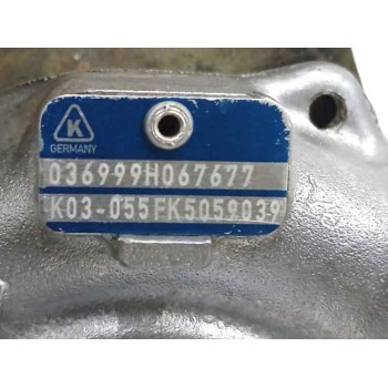 Recambio de turbocompresor para opel movano (2004 =>) furgón medio techo elevado l2h2 3.5 t referencia OEM IAM 036999H067677  