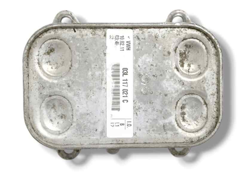 Recambio de enfriador aceite motor para volkswagen polo (6r1) 1.2 tdi referencia OEM IAM 03L117021C  