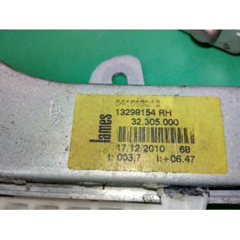 Recambio de elevalunas delantero derecho para opel corsa d cmon referencia OEM IAM FUNDA 13298154 CARIBE FUNDA