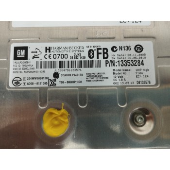 Recambio de modulo electronico para opel astra j gtc sportive referencia OEM IAM 13353284 BLUETOOTH 