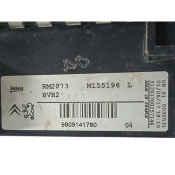 Recambio de radiador agua para peugeot 308 ii (lb_, lp_, lw_, lh_, l3_) 1.6 hdi 100 referencia OEM IAM 9809141780  