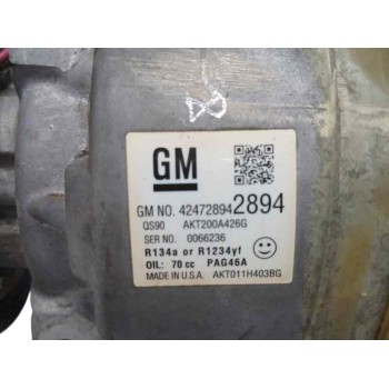 Recambio de compresor aire acondicionado para opel mokka x (j13) 1.4 (_76) referencia OEM IAM 42472894  