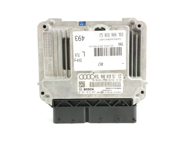 Recambio de centralita motor uce para audi a4 ber. (b8) 2.0 16v tdi referencia OEM IAM 03L906018SJ 0281019897 