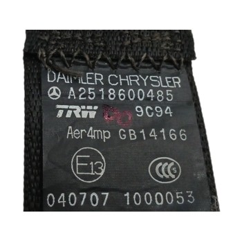 Recambio de cinturon seguridad trasero derecho para mercedes-benz clase r (w251, v251) r 320 cdi 4-matic (251.022, 251.122) refe