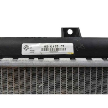 Recambio de radiador agua para volkswagen golf vi (5k1) 2.0 gtd referencia OEM IAM 1K0121251DT OBSERVAR FOTO 