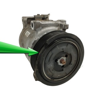 Recambio de compresor aire acondicionado para opel crossland x 1.2 referencia OEM IAM 9675655880 POLEA DAÑADA 4471507360