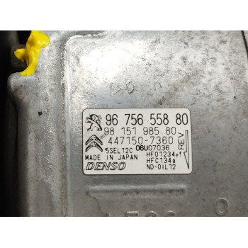 Recambio de compresor aire acondicionado para opel crossland x 1.2 referencia OEM IAM 9675655880 POLEA DAÑADA 4471507360