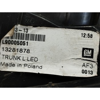 Recambio de piloto trasero izquierdo interior para opel astra j gtc sportive referencia OEM IAM 13281878  