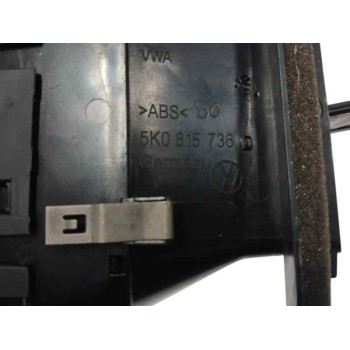 Recambio de rejilla aireadora para volkswagen golf vi (5k1) 2.0 gtd referencia OEM IAM 5K0815736D CENTRAL 5K0819728M