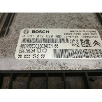 Recambio de centralita motor uce para citroën berlingo first combi 1,6 hdi 75 sx referencia OEM IAM 9665594380 0281012620 