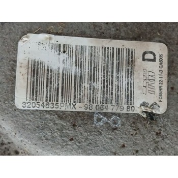 Recambio de pinza freno trasera derecha para citroën jumpy fugón 2.0 blue-hdi fap referencia OEM IAM 9806477980  