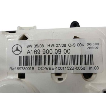 Recambio de mando calefaccion / aire acondicionado para mercedes-benz clase b (w245) 2.0 cdi cat referencia OEM IAM A1699000900 