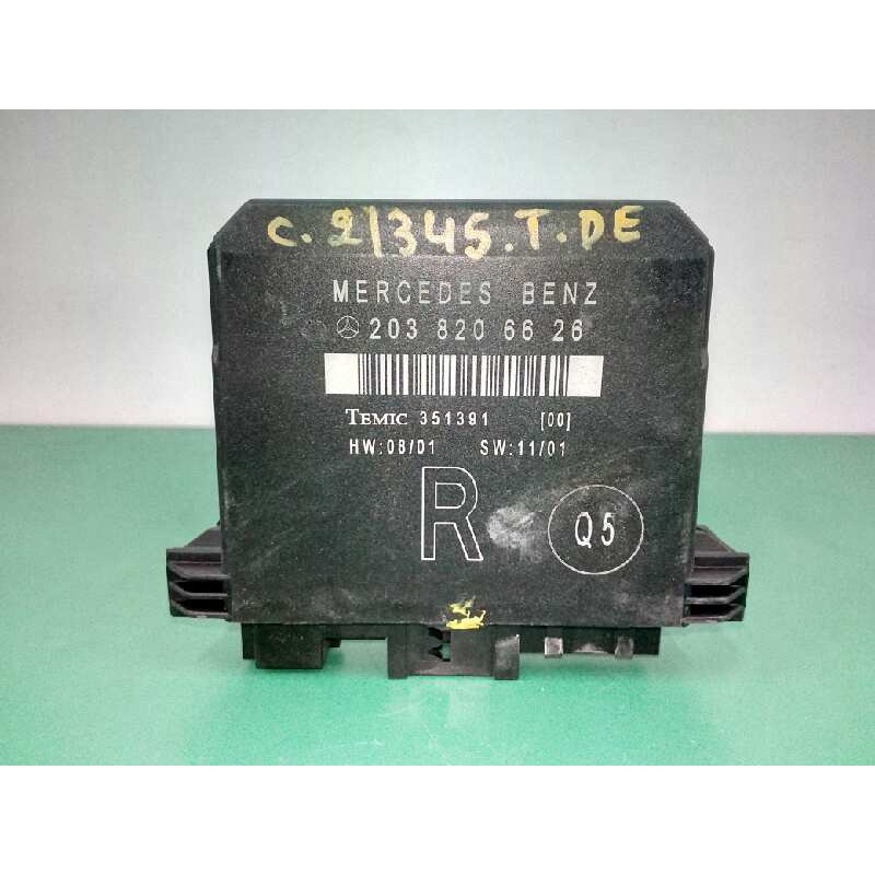 Recambio de modulo electronico para mercedes-benz clase c (w203) berlina 220 cdi (203.006) referencia OEM IAM 2038206626  