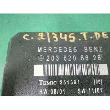 Recambio de modulo electronico para mercedes-benz clase c (w203) berlina 220 cdi (203.006) referencia OEM IAM 2038206626  