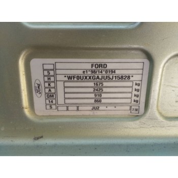 Recambio de carroceria corte para ford fusion (cbk) 1.6 tdci cat referencia OEM IAM   