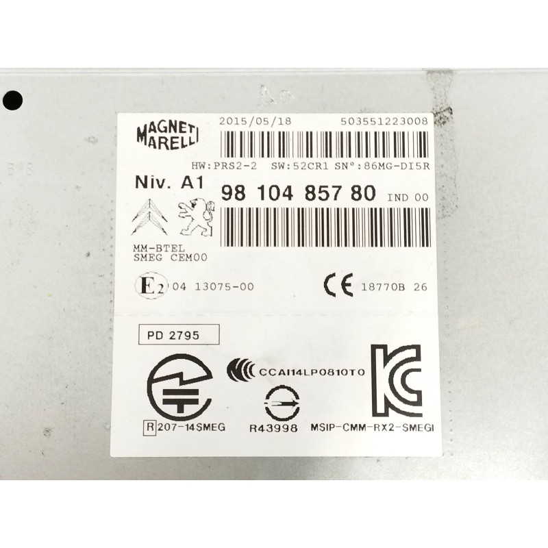 SISTEMA AUDIO / RADIO CD