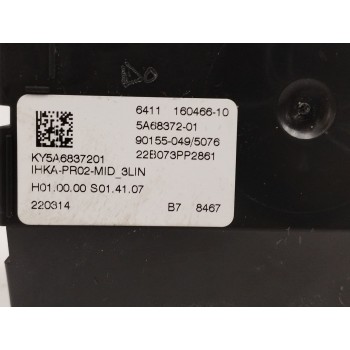 Recambio de modulo electronico para bmw serie x3 (g01) 2.0 referencia OEM IAM 6411160466 UNIDAD DE CONTROL DE AIRE 