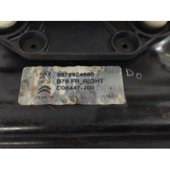 Recambio de elevalunas delantero derecho para citroën c4 picasso 1.6 blue-hdi fap referencia OEM IAM 9875924680  