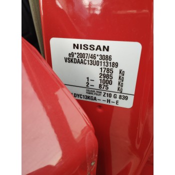 Recambio de carroceria corte para nissan pulsar (c13) 1.5 turbodiesel cat referencia OEM IAM   