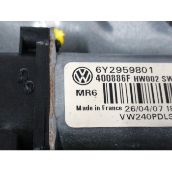 Recambio de elevalunas delantero derecho para volkswagen polo (9n3) 1.4 tdi referencia OEM IAM FUNDA Q4837402AA 