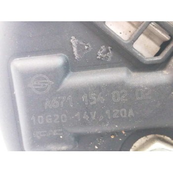 Recambio de alternador para ssangyong rodius xdi premium referencia OEM IAM A6711540202 120A 