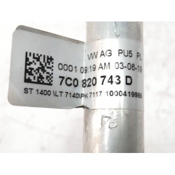 Recambio de tubos aire acondicionado para volkswagen crafter kasten (sy) 2.0 tdi referencia OEM IAM 7C0820743D  