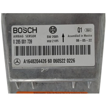 Recambio de centralita airbag para mercedes-benz clase r (w251) 3.0 cdi cat referencia OEM IAM A1648204426 0285001739 