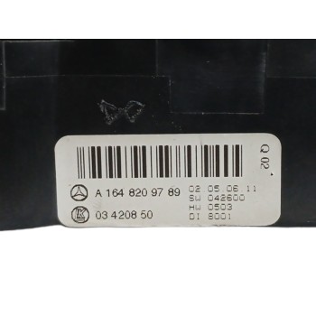Recambio de mando climatizador para mercedes-benz clase r (w251) 3.0 cdi cat referencia OEM IAM A1648209789  