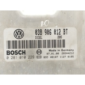 Recambio de centralita motor uce para seat toledo (1m2) 1.9 tdi referencia OEM IAM 038906012BT 0281010229 