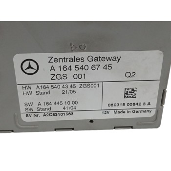 Recambio de modulo electronico para mercedes-benz clase r (w251) 3.0 cdi cat referencia OEM IAM A1645406745  