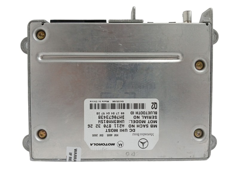 Recambio de modulo electronico para mercedes-benz clase r (w251) 3.0 cdi cat referencia OEM IAM A2118703226 Recambio de modulo electronico para mercedes-benz clase r (w251) 3.0 cdi cat referencia OEM IAM A2118703226